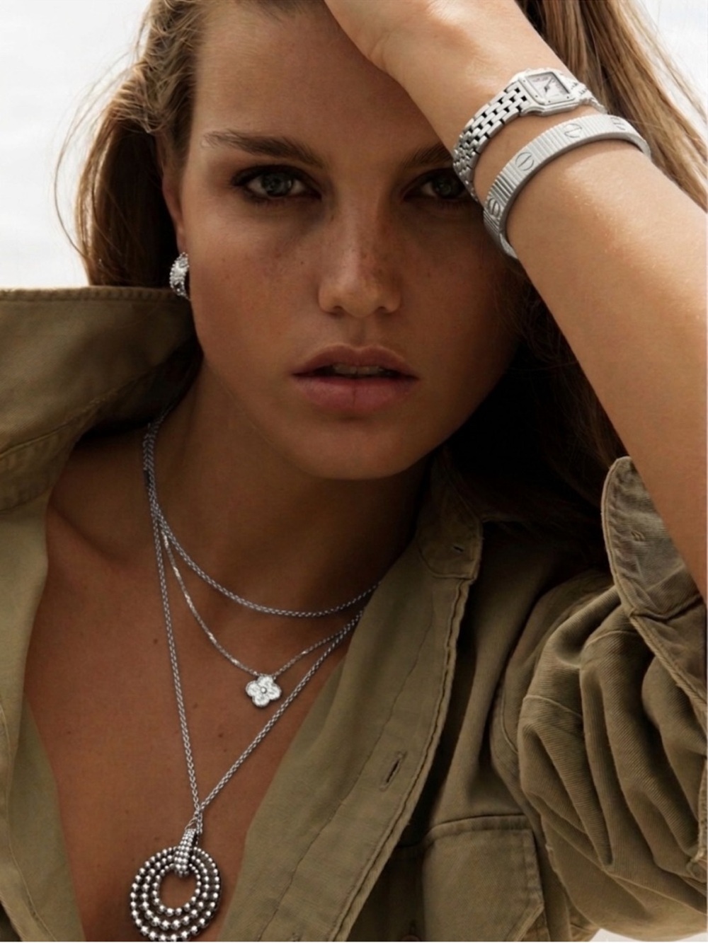 Cartier Silver Bangle